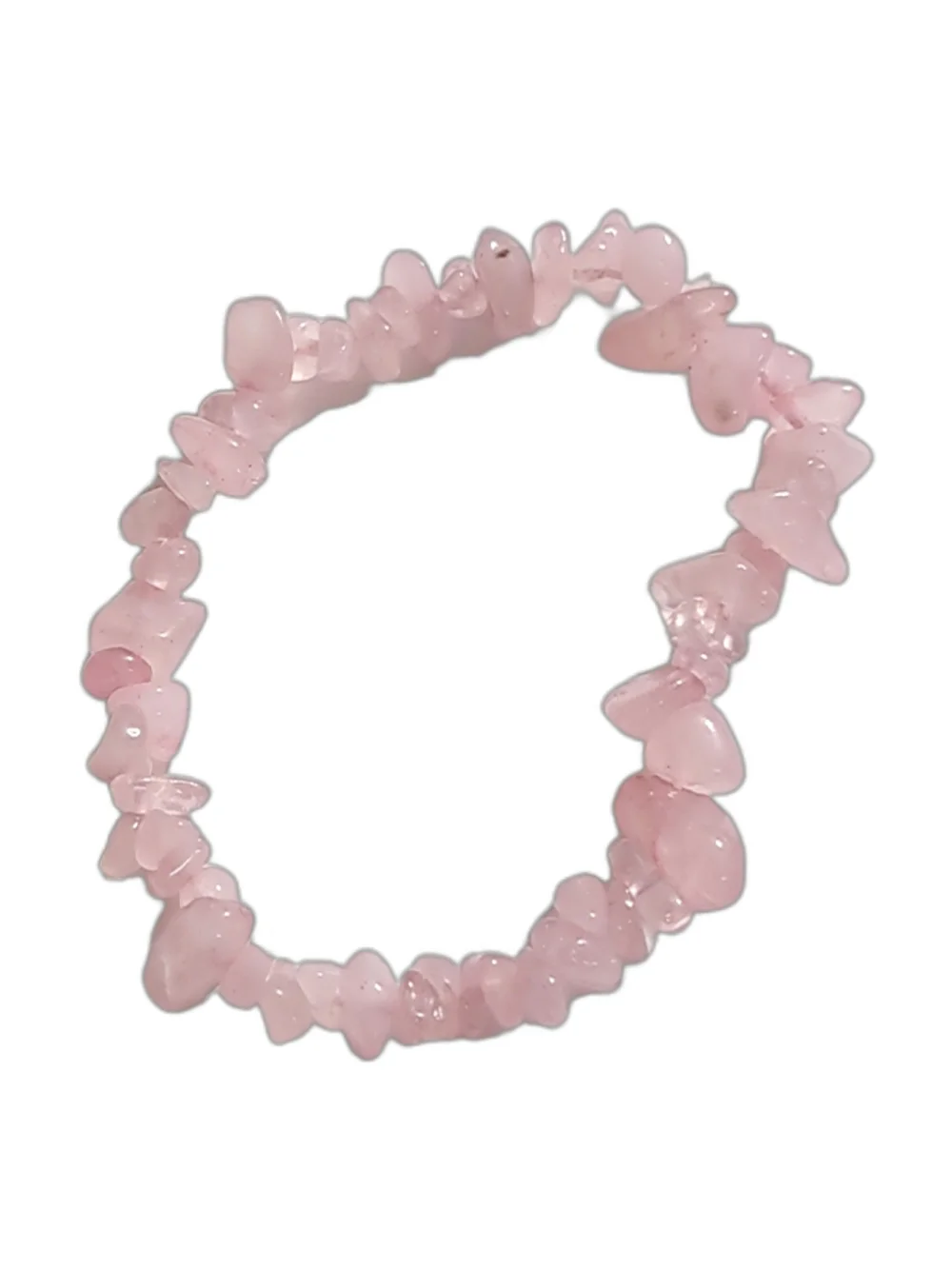 Pink Chip Bead Stretch Bracelet NWOT